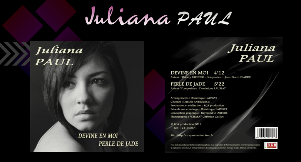 JULIANA PAUL NOUVEAU CD
