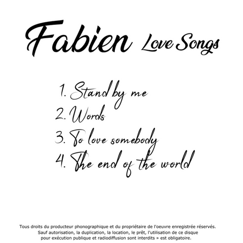 Fabien Tran - EP 4 titres