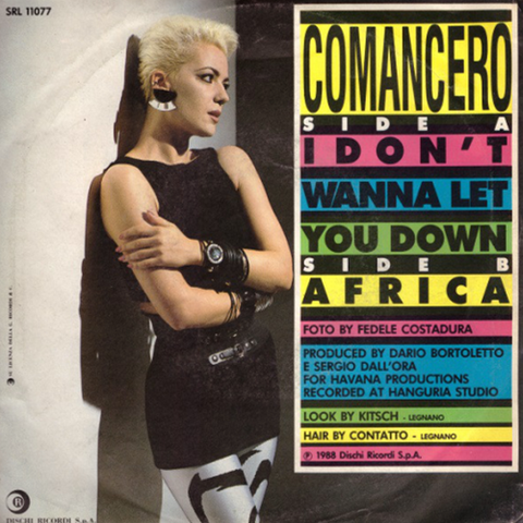 1988 : RAGIO DI LUNA (MOON RAY) - AFRICA - - DON'T WANNA LET YOU DOWN