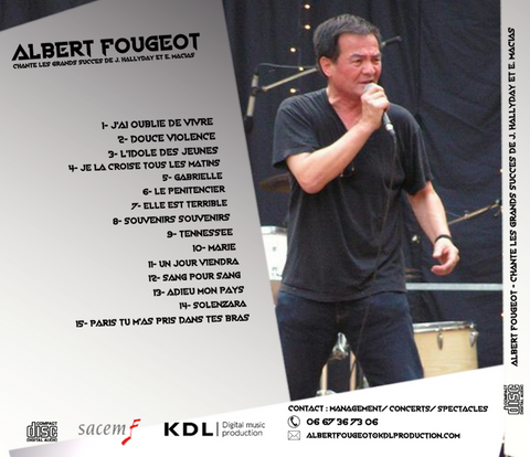 ALBERT FOUGEOT - ALBUM 15 TITRES